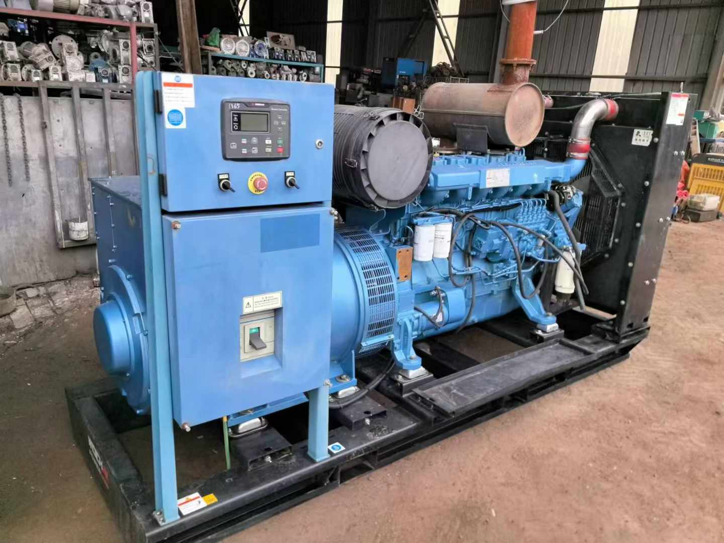 清新500kW 柴油发电机组可带动设备功率的计算公式是什么?